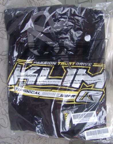 Klim horizon hoodie sweatshirt small black cold weather snowmobile sports nwt