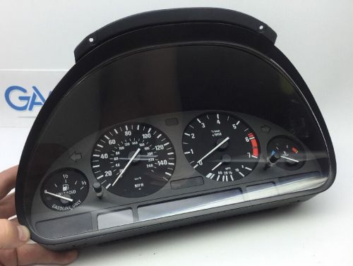 1995-99 bmw e38 e39 5 speedometer instrument cluster tach 7 740i #31.9