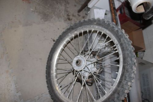 2003 ktm 250 sx 2 stroke front wheel rim with tire