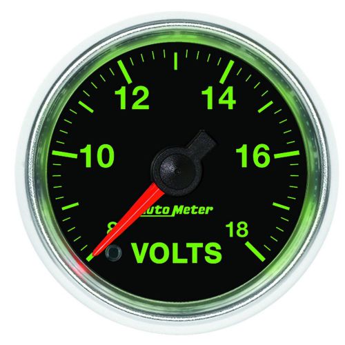 Auto meter 3891 gs; electric voltmeter