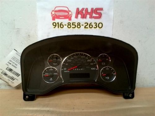 12 express 2500 speedometer cluster us market 6.0l 350349