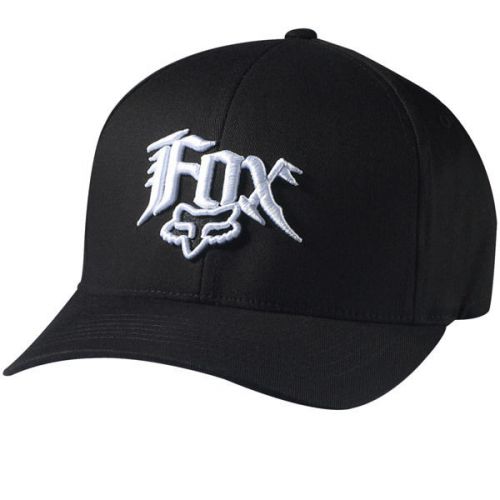 Fox racing next century youth flexfit hat black/white