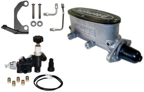 Wilwood tandem master cylinder,15/16&#034;,with adjustable combo proportioning valve