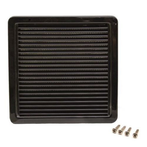 Sea ray boats 13 x 13 marine black ac air vent grill w/ filter element kit