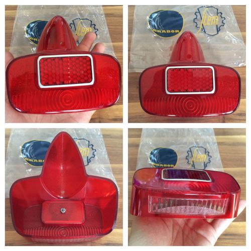 Red rear light lens vespa stoplamp vespa original siem vna vnb vba vbb gs etc