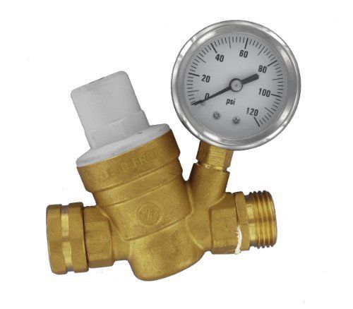 Valterra a01-1117vp brass lead-free adjustable water regulator