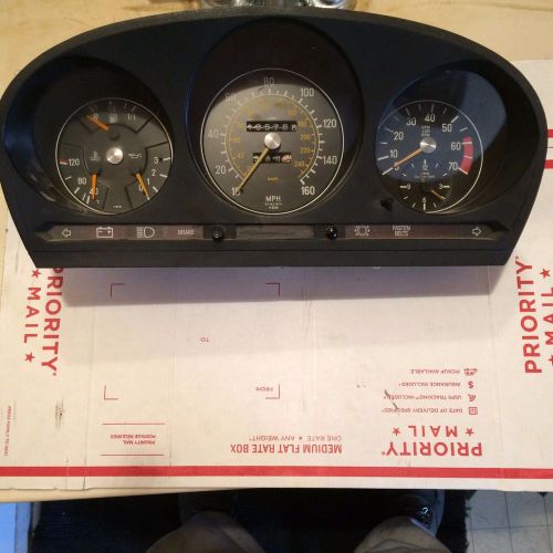 Mercedes 107 450slc/sl 350slc/sl 380slc instrument cluster odometer &#034;135520k&#034;