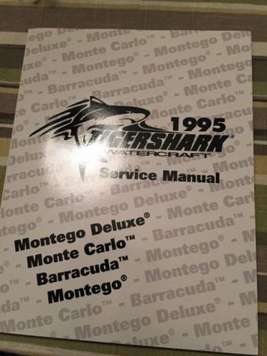 1995 tigershark watercraft montego deluxe  p/n 2255-243 service manual