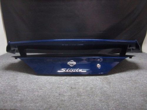 Jdm 99-02 genuine nissan silvia s15 turbo spec r nismo rear wing spoiler ~rare~