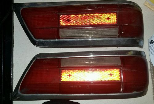 Tail light lens right &amp; left vintage mercedes 230sl 250sl 280sl 113-826-02-52