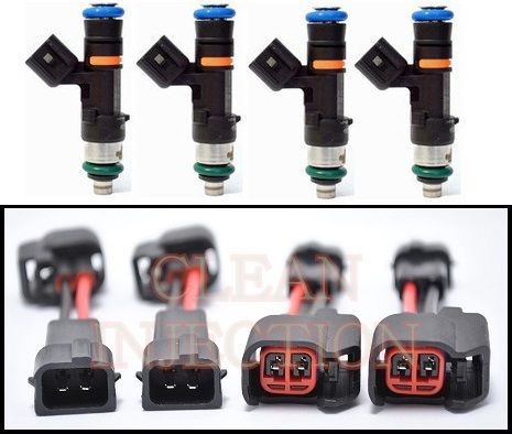 Honda civic acura rsx k20 k24 r18 k20z1 k20z3 k24a4 1000cc bosch fuel injectors