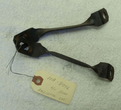 1941 ford passenger car - pair of radiator support brackets - 11a-8046