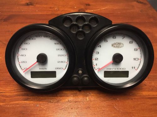 04 ducati 800 ss super sport dash speedo instrument cluster km magneti 40610231a