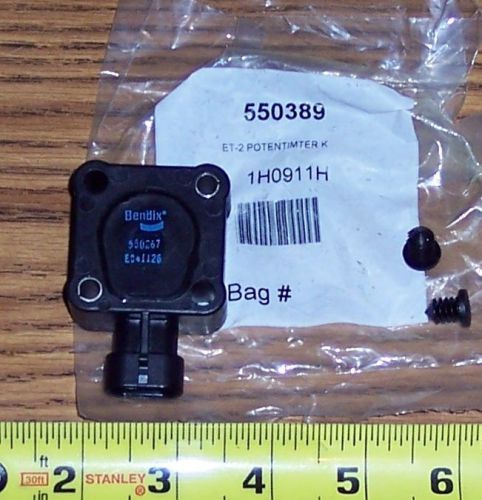 Bendix et-2 potentiometer k 550389 / 550267 ~  throttle position sensor