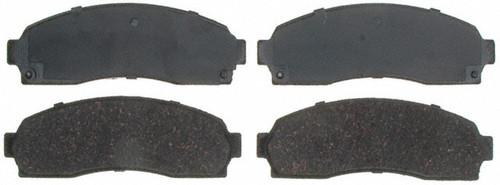 Raybestos sgd833c brake pad or shoe, front-service grade brake pad