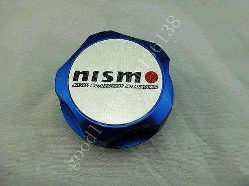 Aluminum oil fuel filler racing engine tank cap cover plug for nissan blue r04