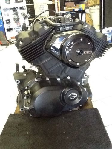 14-15 harley-davidson street xg 500 oem engine motor 5741 miles