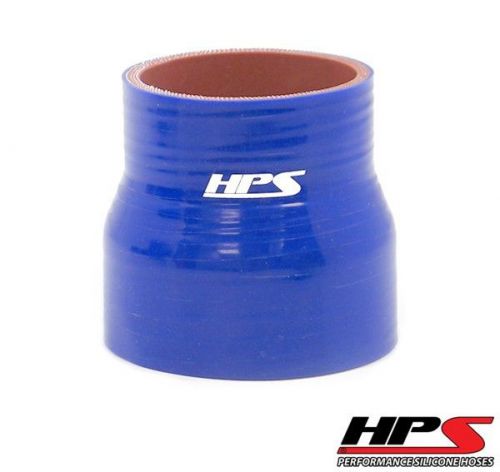 Hps 4 ply reinforced straight silicone hose reducer/adapter 1&#034; x 1.25&#034; id blue