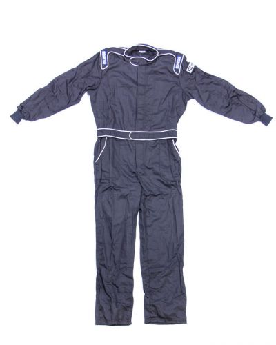 Sparco black 2x-large one 1 piece driving suit p/n 001052nr5xxl