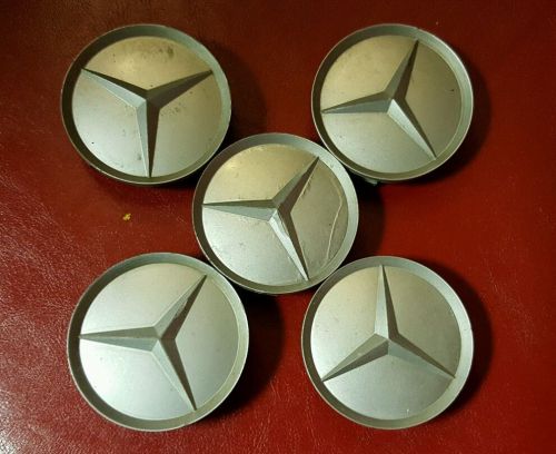 Set of 5 1998 99 2000 mercedes benz c280 center wheel hub cap