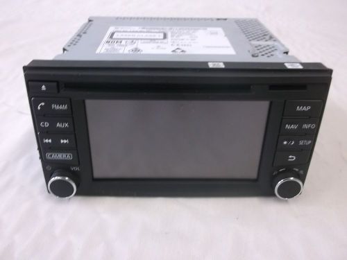 Nissan oem frontier xterra navigation cd am radio stereo head unit 25915-9cl0a