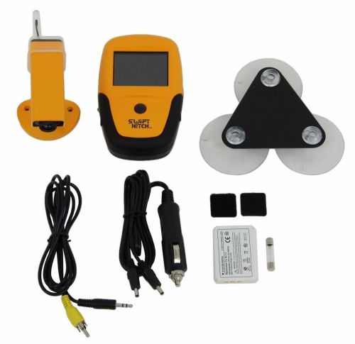 Sh02 portable swift hitch deluxe hand held wireless color screen back up camera