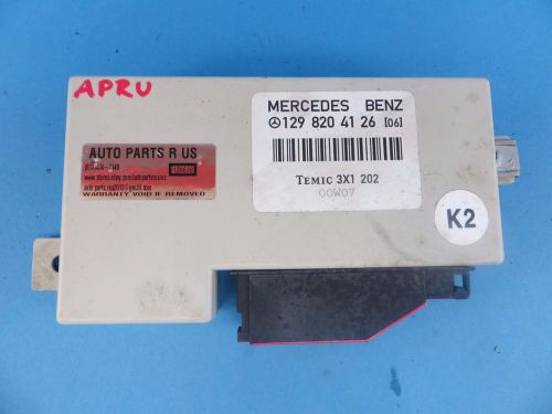 1999-2002 r129 mercedes sl500 sl600 anti theft control module 1298204126