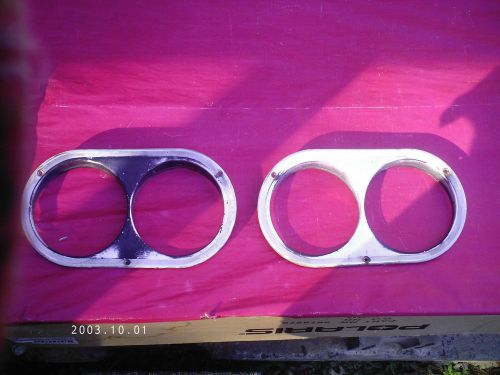 1961 plymouth valiant front headlight housings bezel 1960 ?  1962 ?