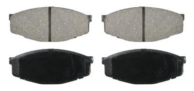 Wagner zd207 brake pad or shoe, front-quickstop brake pad