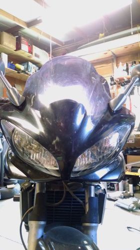 05 fz6 headlight head light, stay, fairing, puig wind screen shield, mirrors...