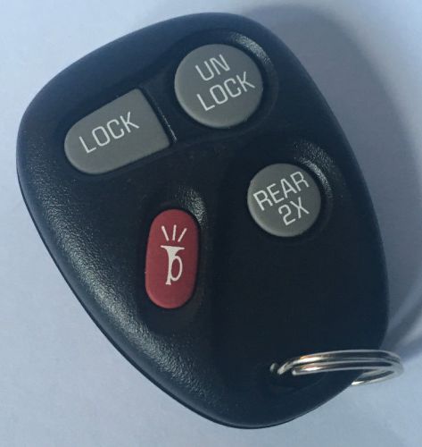 Brand new - gm 4btn keyless entry remote fob - fcc id: kobut1bt - gm#: 15732805