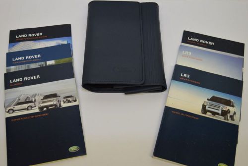 2007 land rover lr3 owners wallet