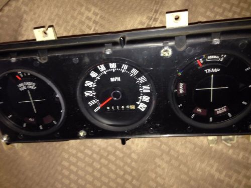 Ford ranchero gauge cluster