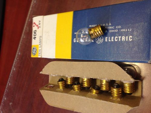 Ge #406 miniature flasher lamp bulb (9pk)