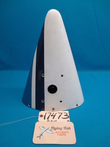 Cessna 310d left fuel tip tank tail cap p/n: 0823225-1 1960 (17473)