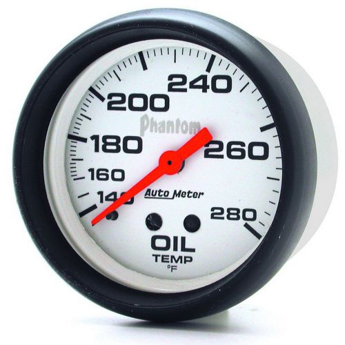 Auto meter 5841 phantom; mechanical oil temperature gauge