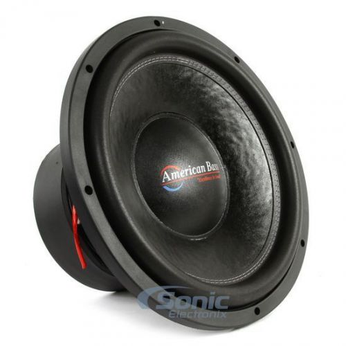 American bass hd15d2 3000w 15&#034; dual hd series 2-ohm car subwoofer car audio sub