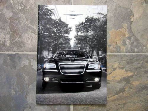 2014 chrysler 300 - original sales brochure book catelog