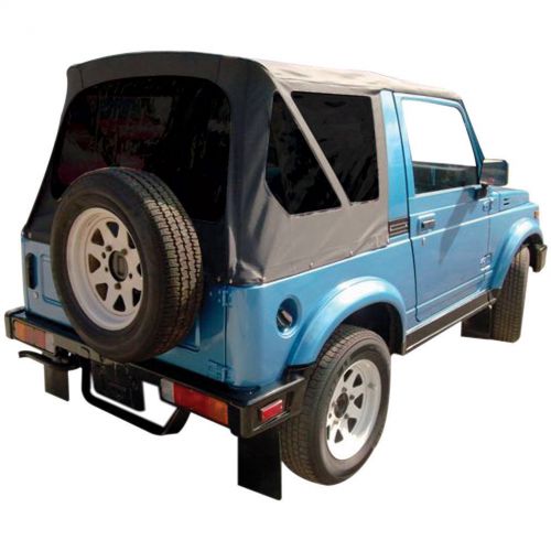 Rampage new soft top black suzuki samurai 1986-1994