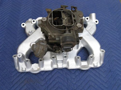 1955 1956 1957 1958 chrysler 331 354 392 hemi intake &amp; carter 2590s wcfb carb