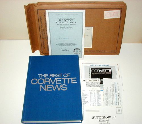 The best of corvette news book serial number 357 old new