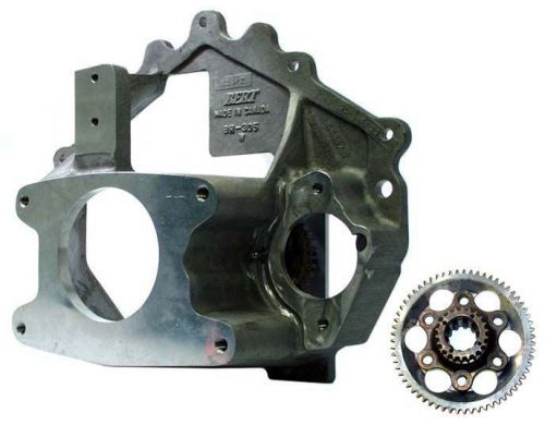 New bert bellhousing assembly with ring gear &amp; htd drive,ford,aluminum