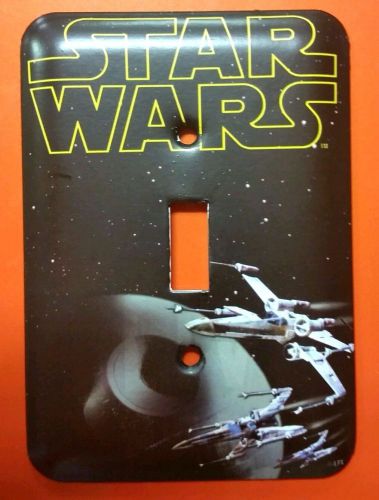 Metal star wars light switch cover r2d2 hans solo darth vader home theater