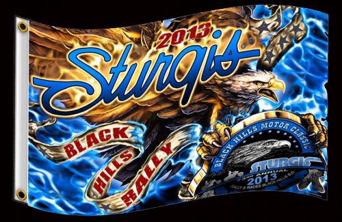 Sturgis 2013 eagle motorcycle flag (3&#039; x 5&#039;) flag