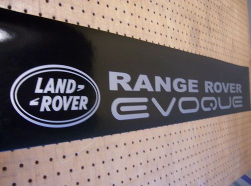 Range rover evoque sunstrip vinyl decal stickers windshield 8&#034; x 51&#034; 20x130cm