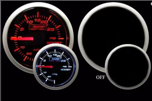 Prosport 52mm amber / white - 52mm mechanical boost gauge