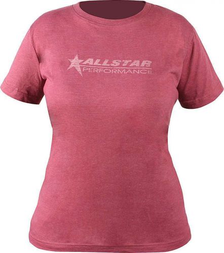 Allstar performance ladies t-shirt allstar logo burgundy xx-large p/n 99920xxl