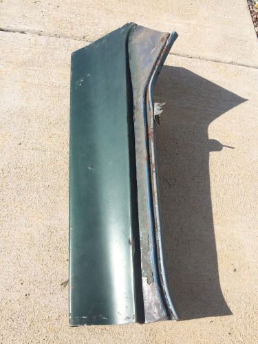 70-72 olds cutlass supreme 442 convertible trunk gutter weatherstrip driver side