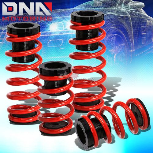 For 93-97 ford probe/mx-6 1-3&#034;scaled suspension lowering coilover red springs