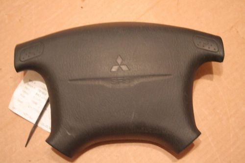 1995 - 1998 mitsubishi eclipse black left driver side steering wheel airbag oem